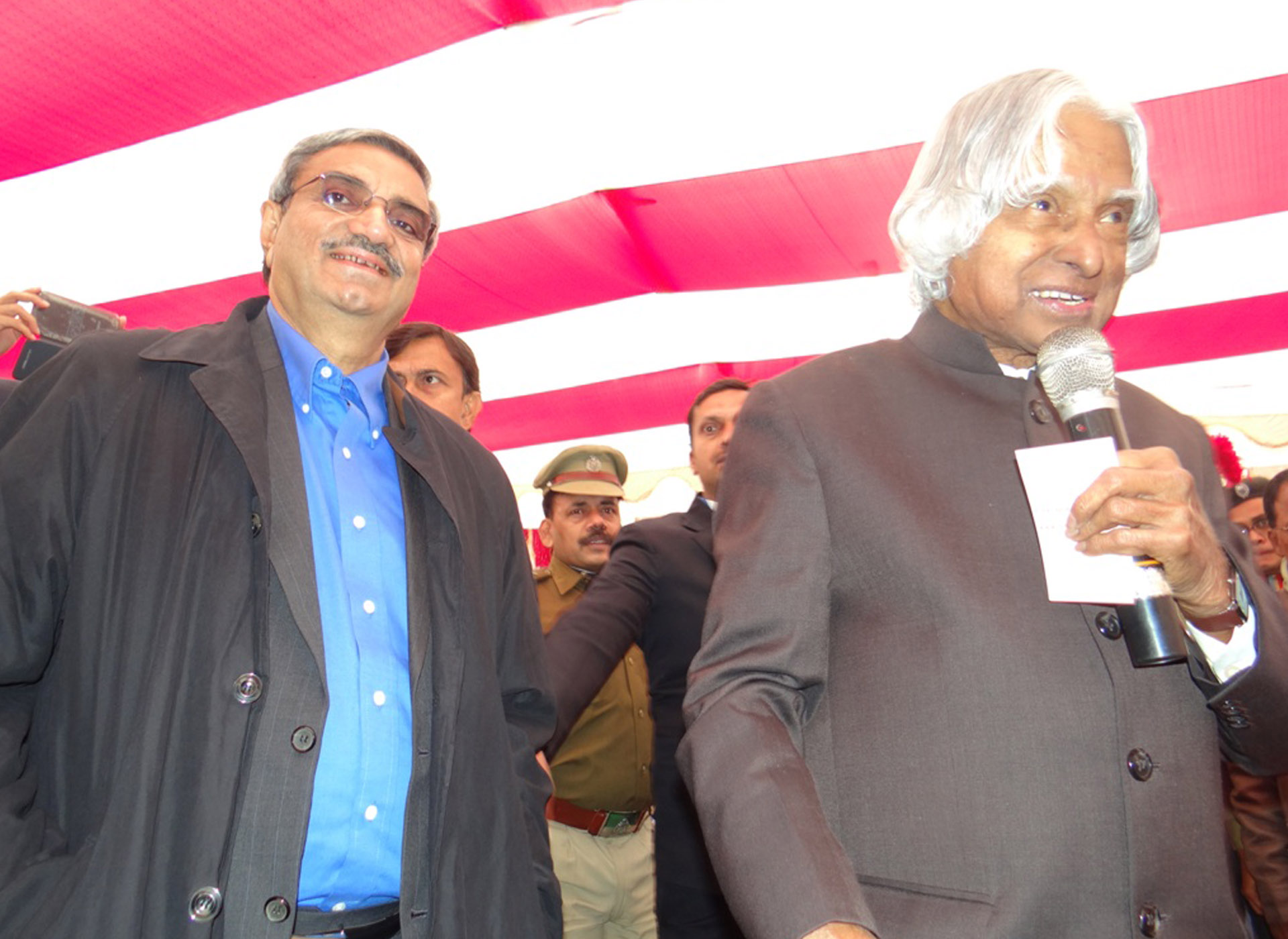 Mr. Rajeshwar Mishra with Dr. APJ Kalam